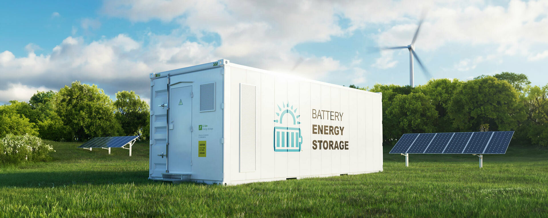 Symbolic image of battery storage