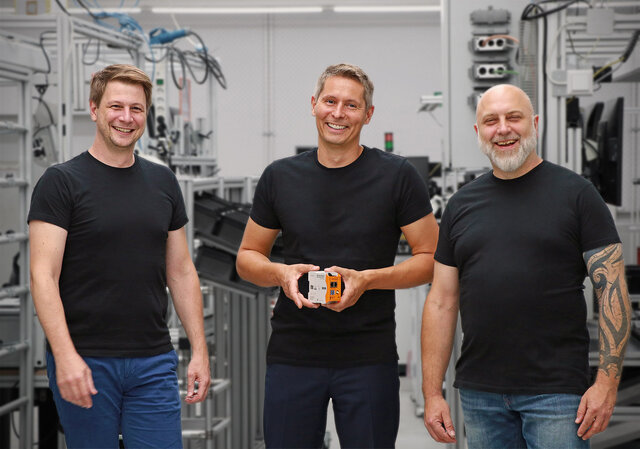 The picture shows the KUNBUS Board of Directors: Laurent Corti, Martin Kunschert and Günter Knorr