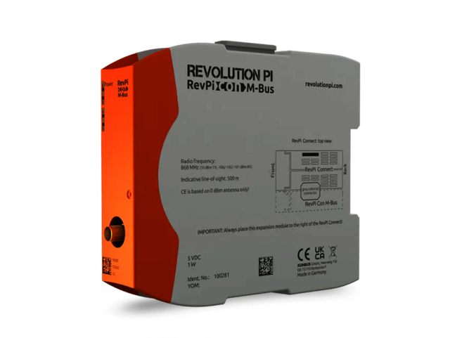 RevPi Con M-Bus Module for Wireless M-Bus